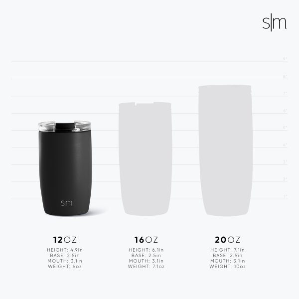 Voyager Tumbler with Clear Flip Lid & Straw - Image 2