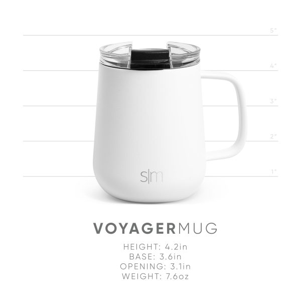 Voyager Coffee Mug with Handle - 12 oz - Image 3