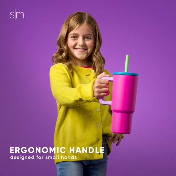 Trek Kids Tumbler with Silicone Straw Lid - Image 5