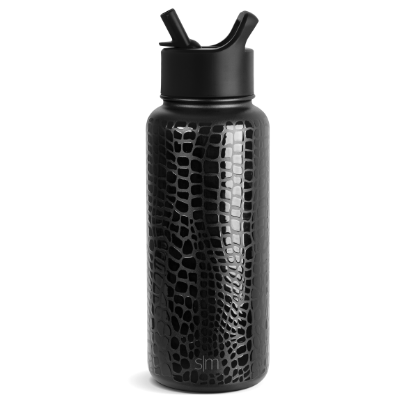 Summit Water Bottle with Straw Lid