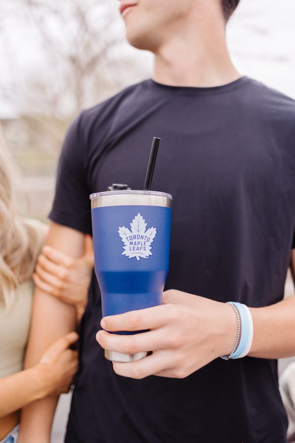 NHL® Cruiser Insulated Tumbler with Flip Lid and Straw - 30oz - Image 4