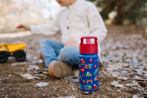 Summit Kids Water Bottle with Straw Lid - Image 4