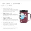 Collegiate Scout Coffee Mug with Flip Lid - Image 2