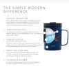Collegiate Scout Coffee Mug with Flip Lid - Image 6