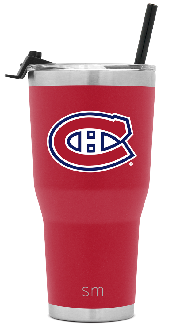 NHL® Cruiser Insulated Tumbler with Flip Lid and Straw - 30oz