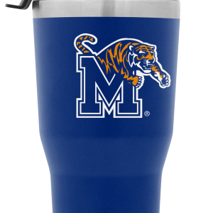 Collegiate Cruiser Tumbler with Flip Lid and Straw