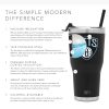 NBA Cruiser Tumbler with Flip Lid and Straw - Image 4