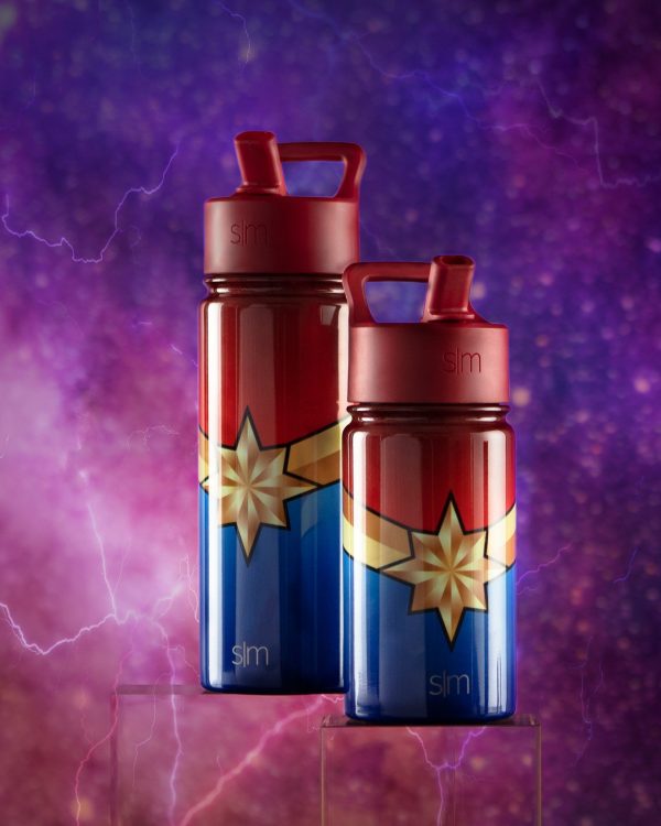Summit Kids Water Bottle with Straw Lid - Image 3