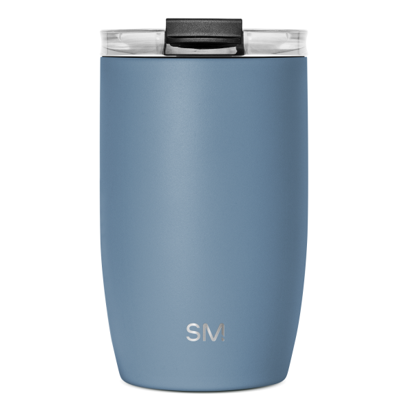 Voyager Tumbler with Clear Flip Lid & Straw