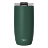 Voyager Tumbler with Clear Flip Lid & Straw