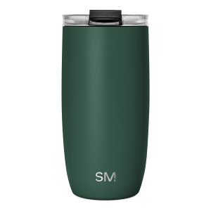 Voyager Tumbler with Clear Flip Lid & Straw