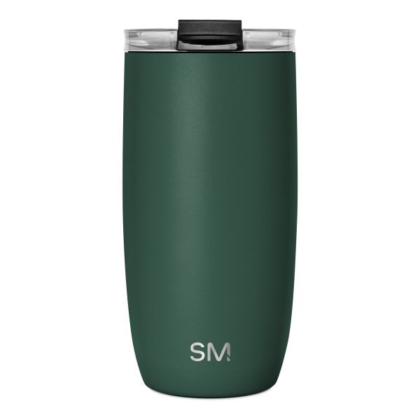 Voyager Tumbler with Clear Flip Lid & Straw