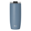 Voyager Tumbler with Clear Flip Lid & Straw