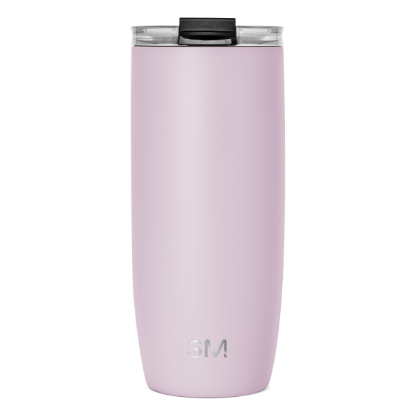 Voyager Tumbler with Clear Flip Lid & Straw
