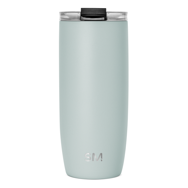 Voyager Tumbler with Clear Flip Lid & Straw