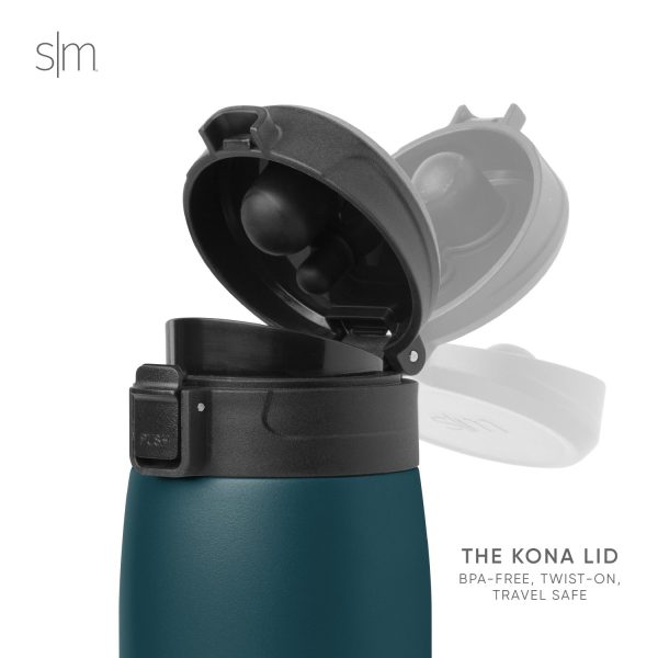 Kona Travel Mug with Locking Flip Lid - Image 2