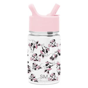 Summit Kids Plastic Water Bottle with Straw Lid