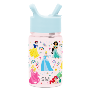 Summit Kids Plastic Water Bottle with Straw Lid