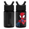 Summit Kids Plastic Water Bottle with Straw Lid - Image 2