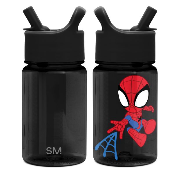 Summit Kids Plastic Water Bottle with Straw Lid - Image 2