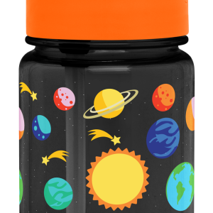 Summit Kids Plastic Water Bottle with Straw Lid