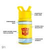 Summit Kids Water Bottle with Straw Lid - Image 3