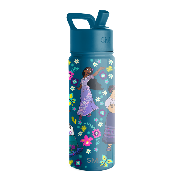 Summit Kids Water Bottle with Straw Lid