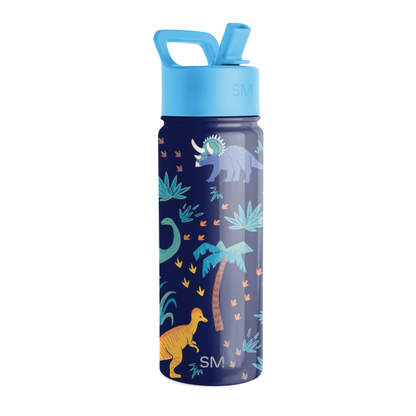 Summit Kids Water Bottle with Straw Lid
