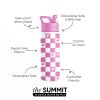 Summit Kids Water Bottle with Straw Lid - Image 2
