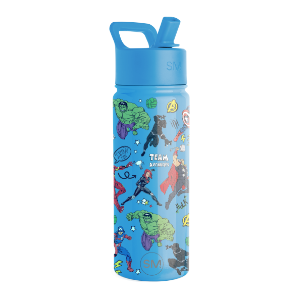 Summit Kids Water Bottle with Straw Lid