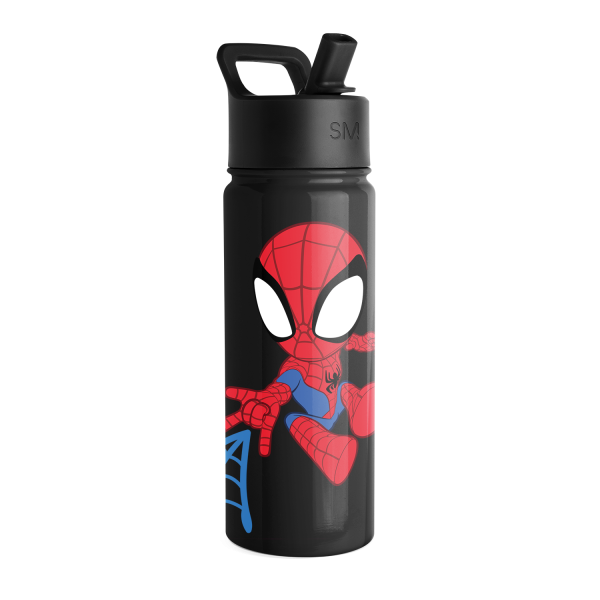 Summit Kids Water Bottle with Straw Lid