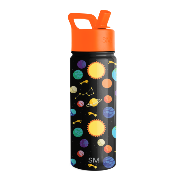 Summit Kids Water Bottle with Straw Lid