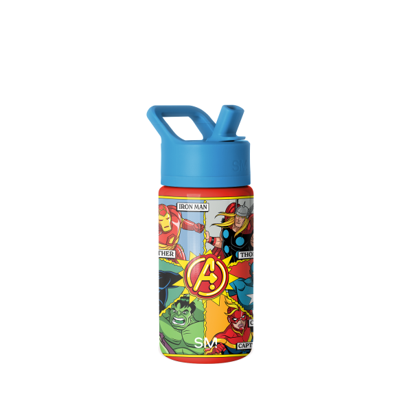 Summit Kids Water Bottle with Straw Lid
