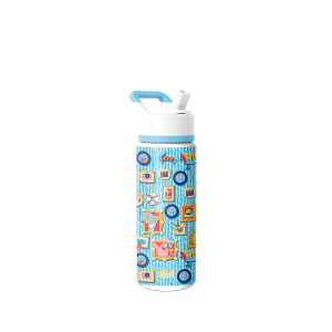 Summit Kids Water Bottle with Straw Lid