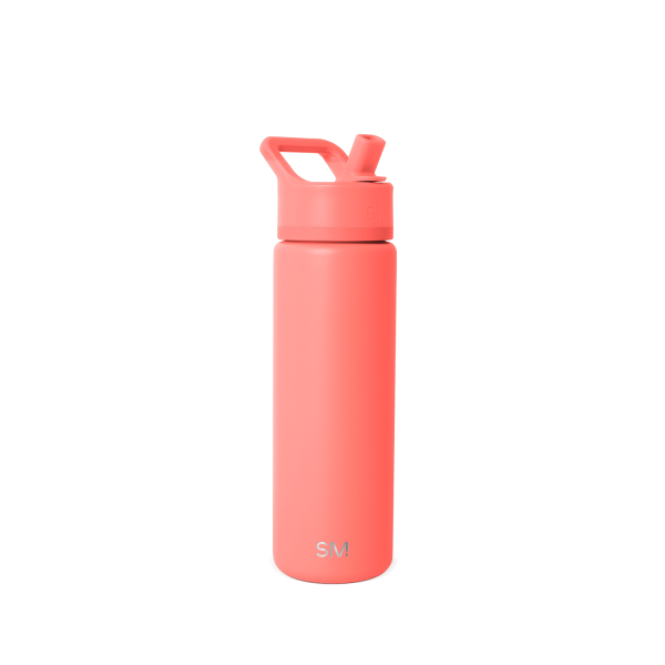 Summit Water Bottle with Straw Lid
