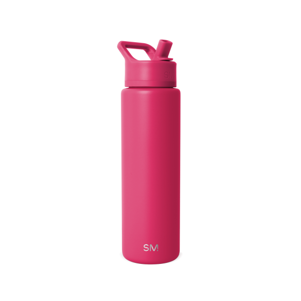 Summit Water Bottle with Straw Lid
