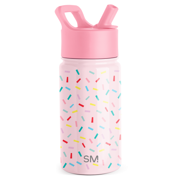 Summit Kids Water Bottle with Straw Lid