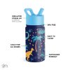 Summit Kids Water Bottle with Straw Lid - Image 2
