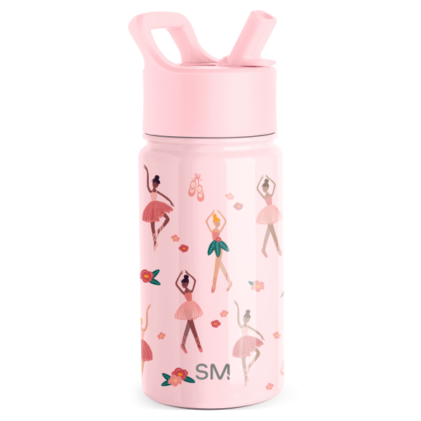 Summit Kids Water Bottle with Straw Lid