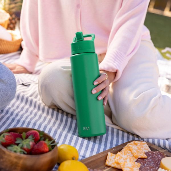 Summit Water Bottle with Straw Lid - Image 6