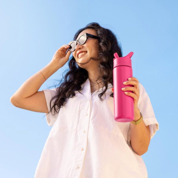 Summit Water Bottle with Straw Lid - Image 5