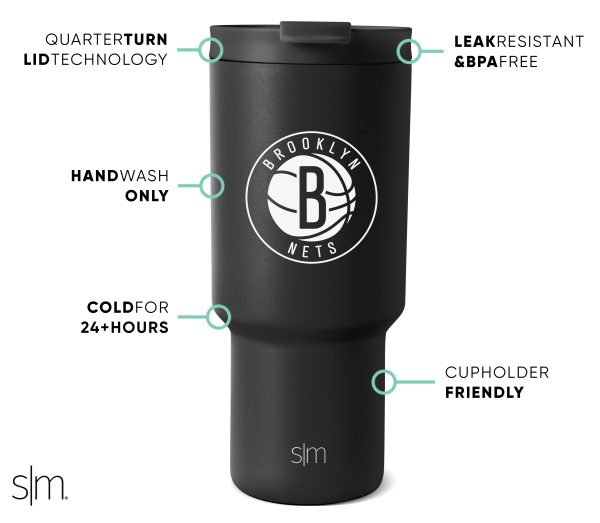 NBA Trek Tumbler with Flip Lid - Image 3