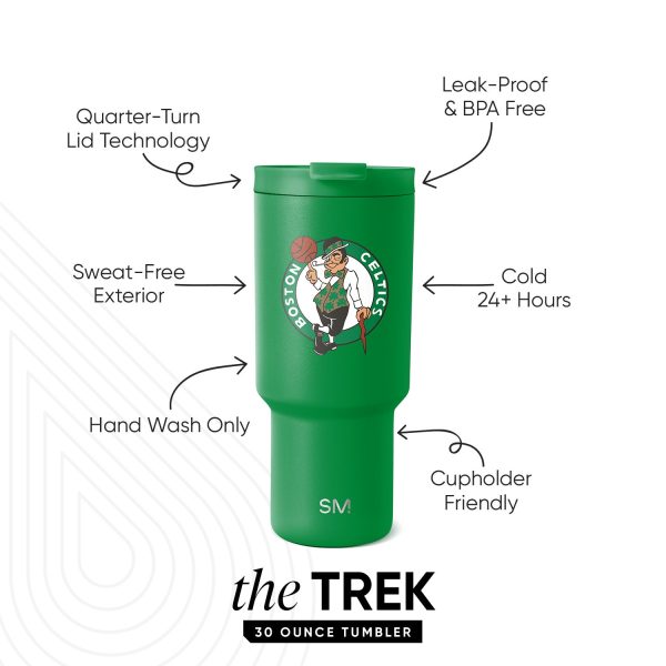 NBA Trek Tumbler with Flip Lid - Image 3