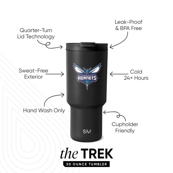 NBA Trek Tumbler with Flip Lid - Image 3