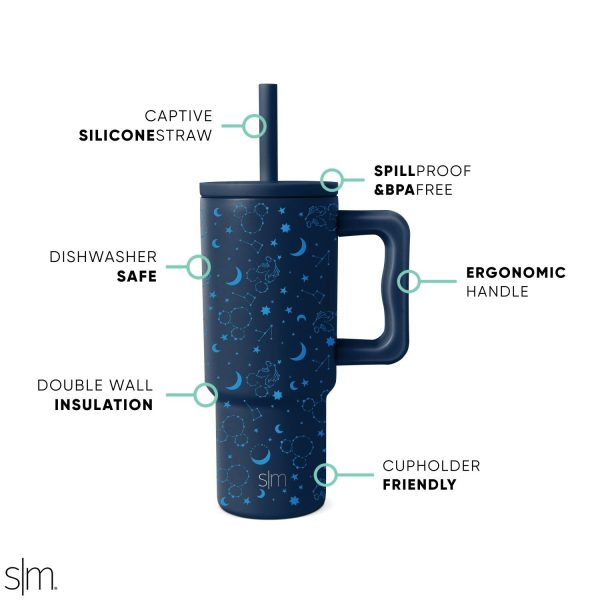 Trek Kids Tumbler with Silicone Straw Lid - Image 2