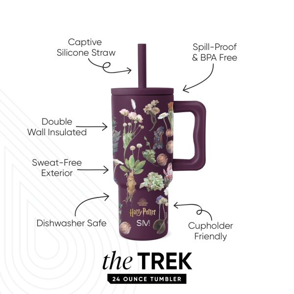 Trek Kids Tumbler with Silicone Straw Lid - Image 2