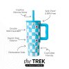 Trek Kids Tumbler with Silicone Straw Lid - Image 2