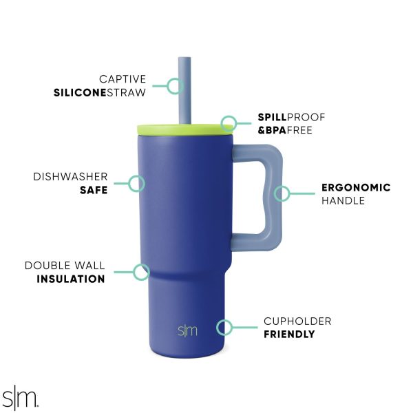 Trek Kids Tumbler with Silicone Straw Lid - Image 2