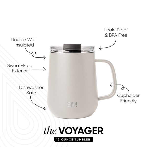 Voyager Coffee Mug with Handle - 12 oz - Image 2