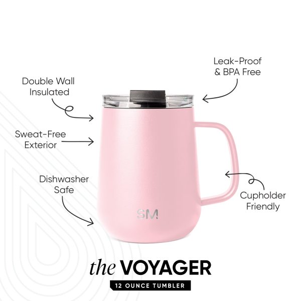 Voyager Coffee Mug with Handle - 12 oz - Image 2